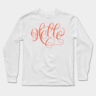 Hello Long Sleeve T-Shirt